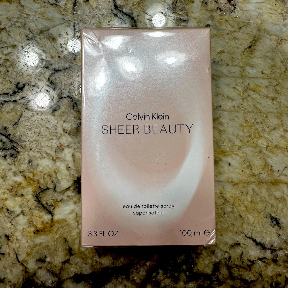 Calvin Klein Sheer Beauty Perfume new in box 3.3 fl oz